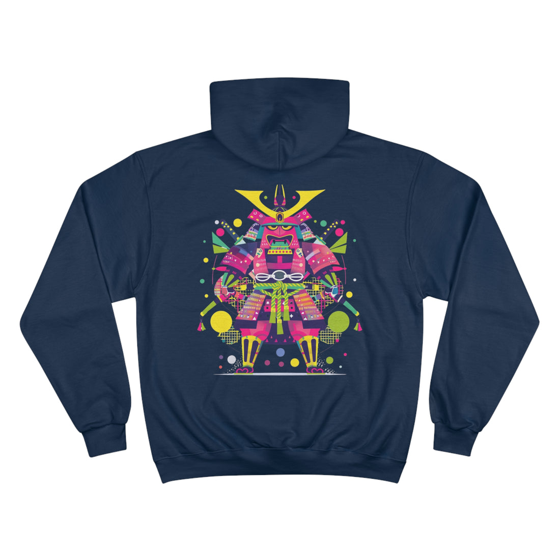 Electric Samurai: A Neon Tribute to Warrior Spirit