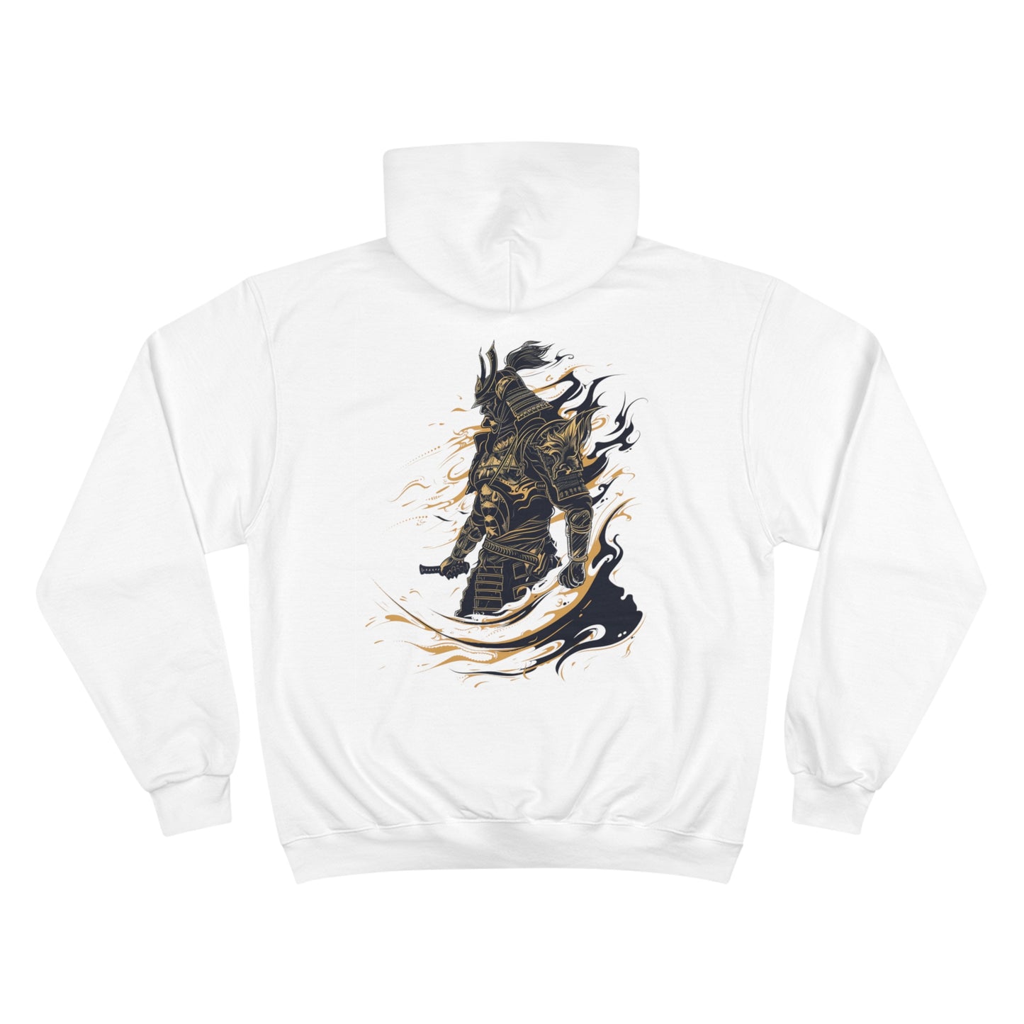 Shadow Samurai Warrior - Japanese Dark Art Champion Eco Hoodie