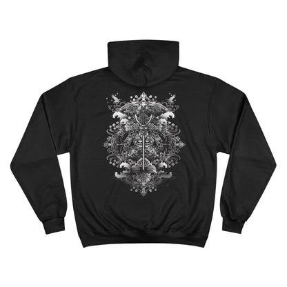 Samurai Armor Hoodie - Japanese Warrior Spirit Champion Sweatshirt Black