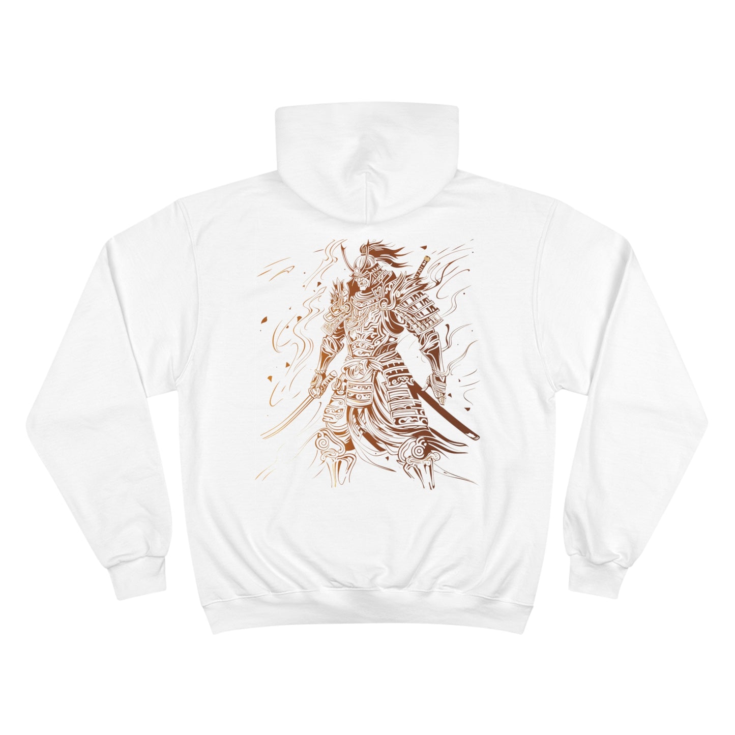 Wind Master Samurai - Japanese Warrior Bronze Art Champion Eco Hoodie