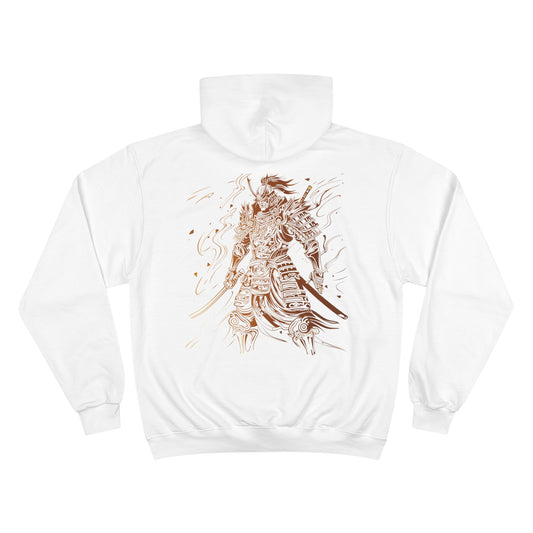 Wind Master Samurai - Japanese Warrior Bronze Art Champion Eco Hoodie