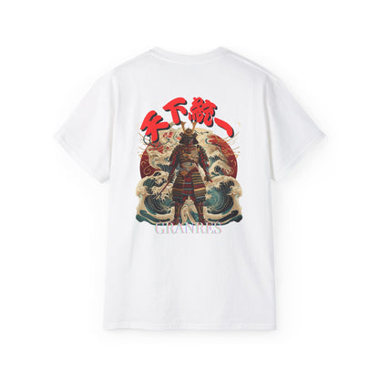 Samurai Warrior Japanese Art T-Shirt - Traditional Armor Back Print Tee