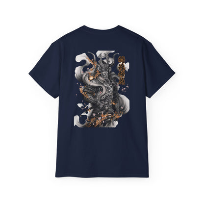 Japanese Shogun Warrior T-Shirt | Traditional Samurai Armor Art Graphic Tee