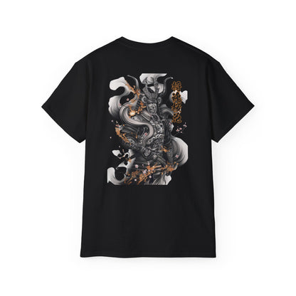 Japanese Shogun Warrior T-Shirt | Traditional Samurai Armor Art Graphic Tee