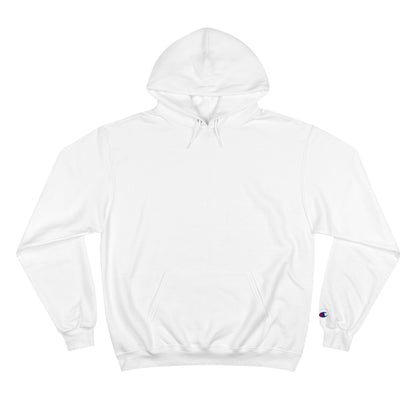 Retro Gaming Samurai Champion Eco Hoodie - Pixel Art Japanese Warrior Sustainable Streetwear White